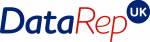 The datarep logo on a green background.